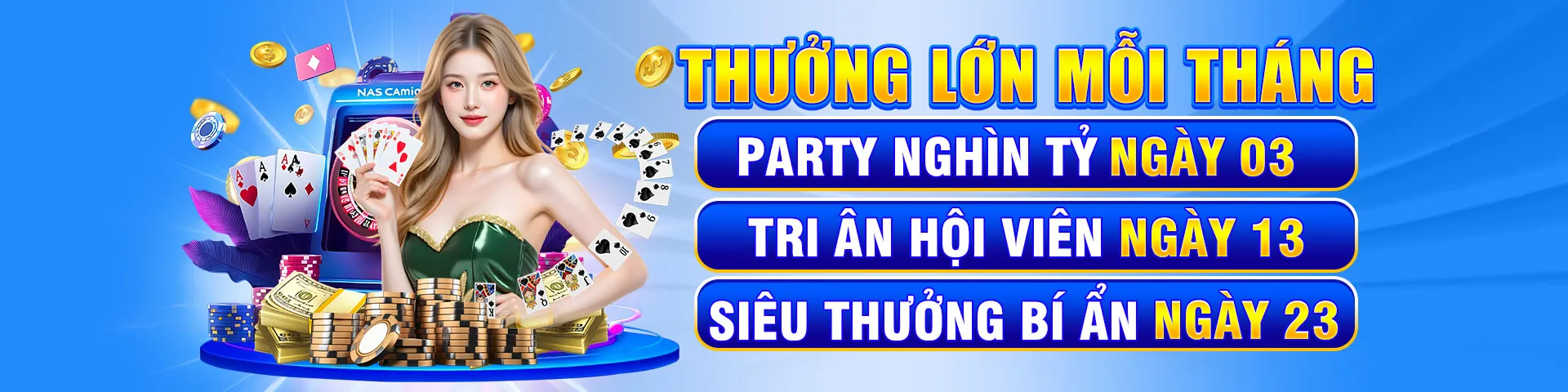 Nội thất sòng bạc sang trọng tại U888